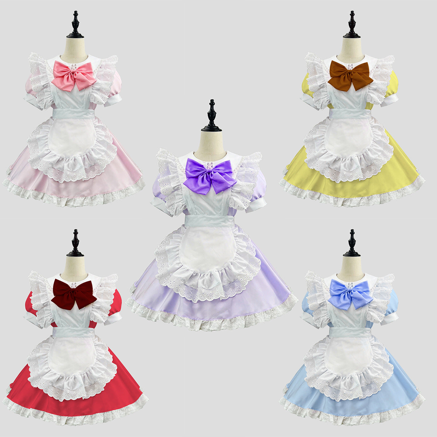 New ~ Xiaomei flame COS Lumu round COS costume maid costume plus size maid