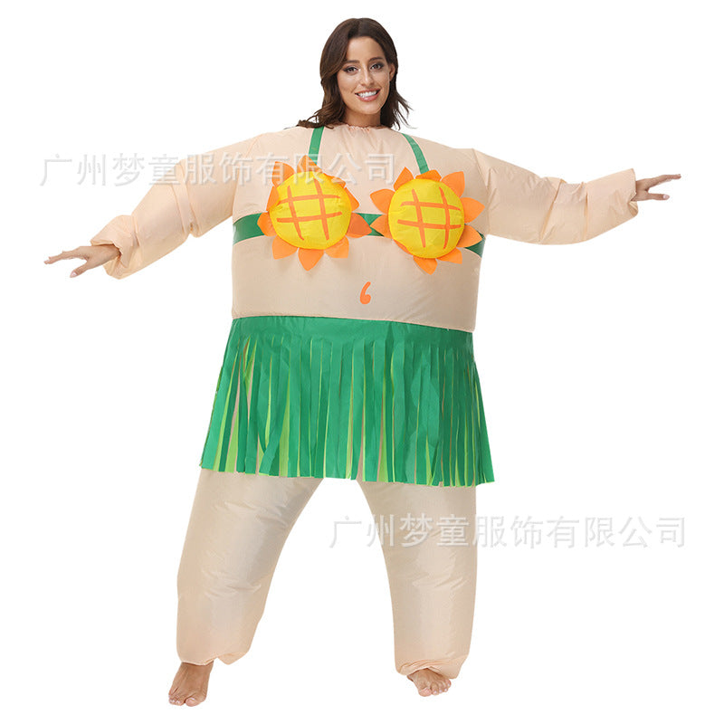 Hot Selling annual meeting costumes clown costume wedding Funny cosplay clothes ballet dance inflatable clothing Halloween