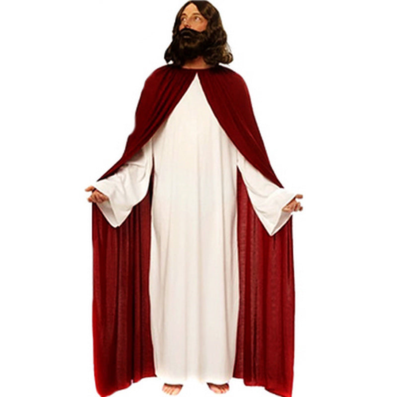 Halloween priest costume masquerade Maria missionary Jesus male missionary priest costume