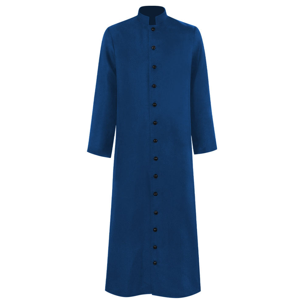 Halloween cosplay costume medieval friar Robe wizard costume clerical dress Church priest cos costume