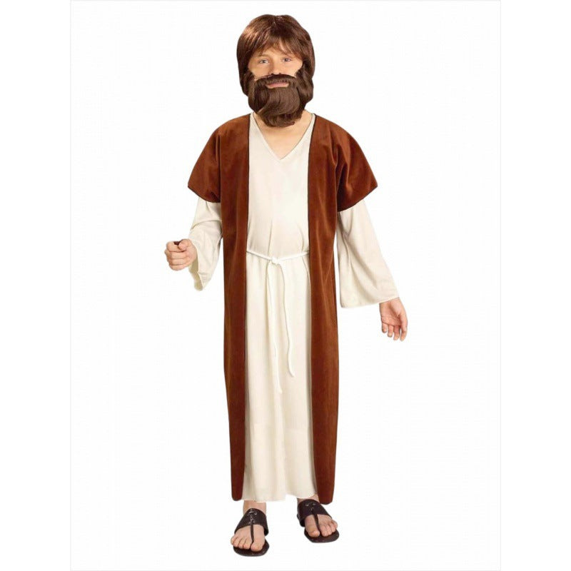 Halloween Jesus Bible children's costume adult performance wear wholesale cosplay cos costume party costume