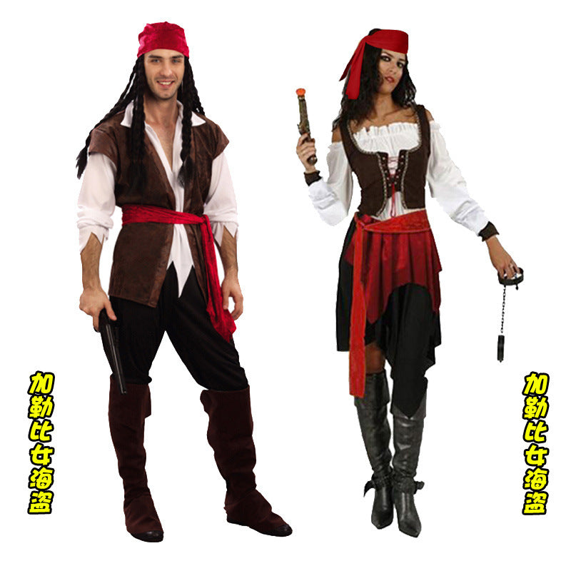 cosplay Halloween adult dress up costume clothing pirate costume adult pirate costume