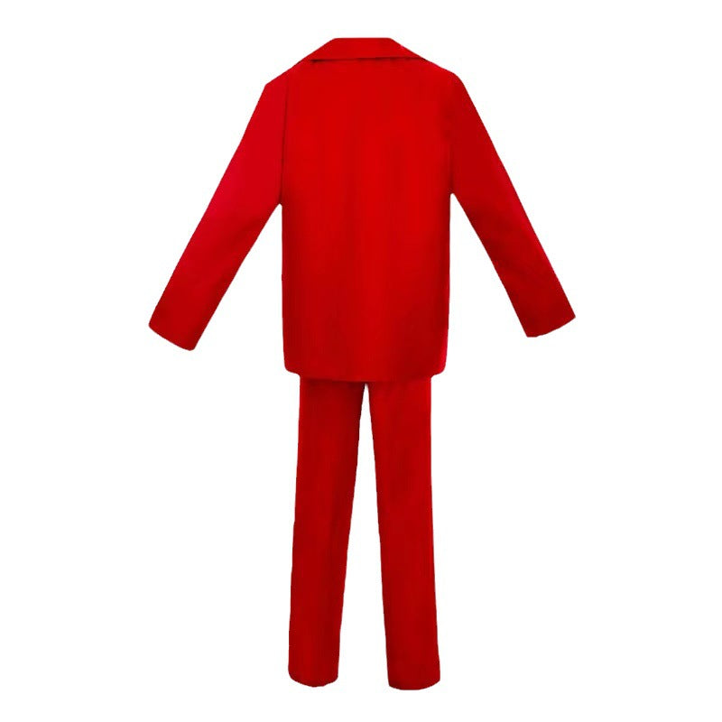 Joaquin Phoenix Joker Costume DC Movie Kids Halloween Cosplay Costume