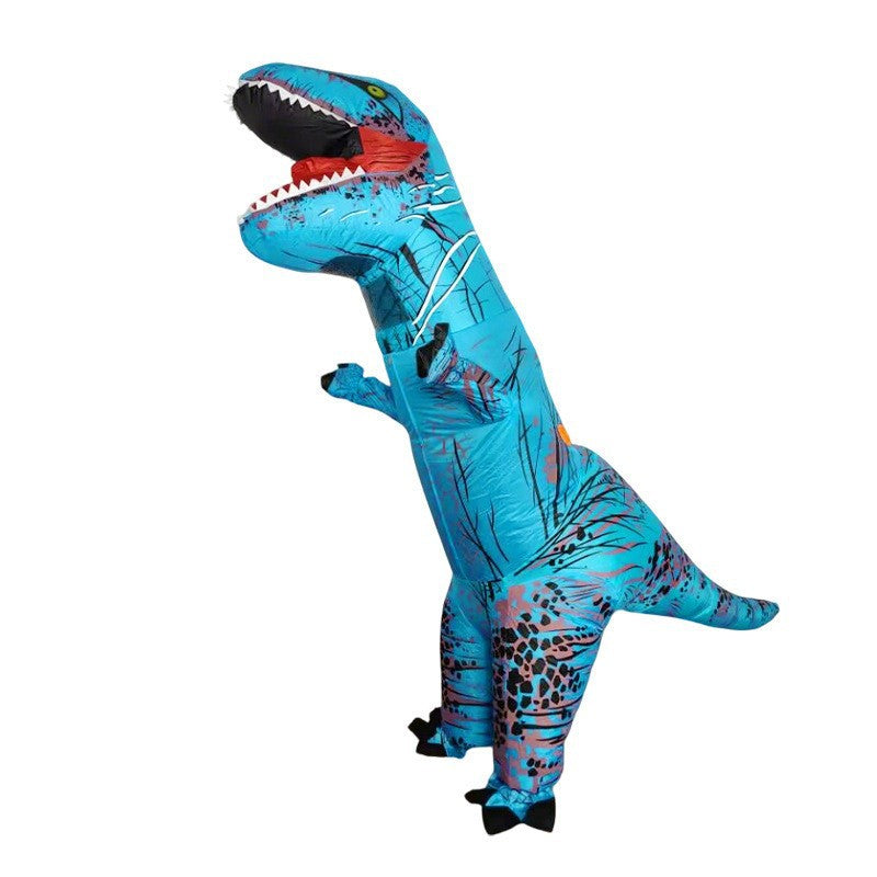 Amazon funny children dinosaur celebration doll makeup props Halloween Tyrannosaurus inflatable costume costume