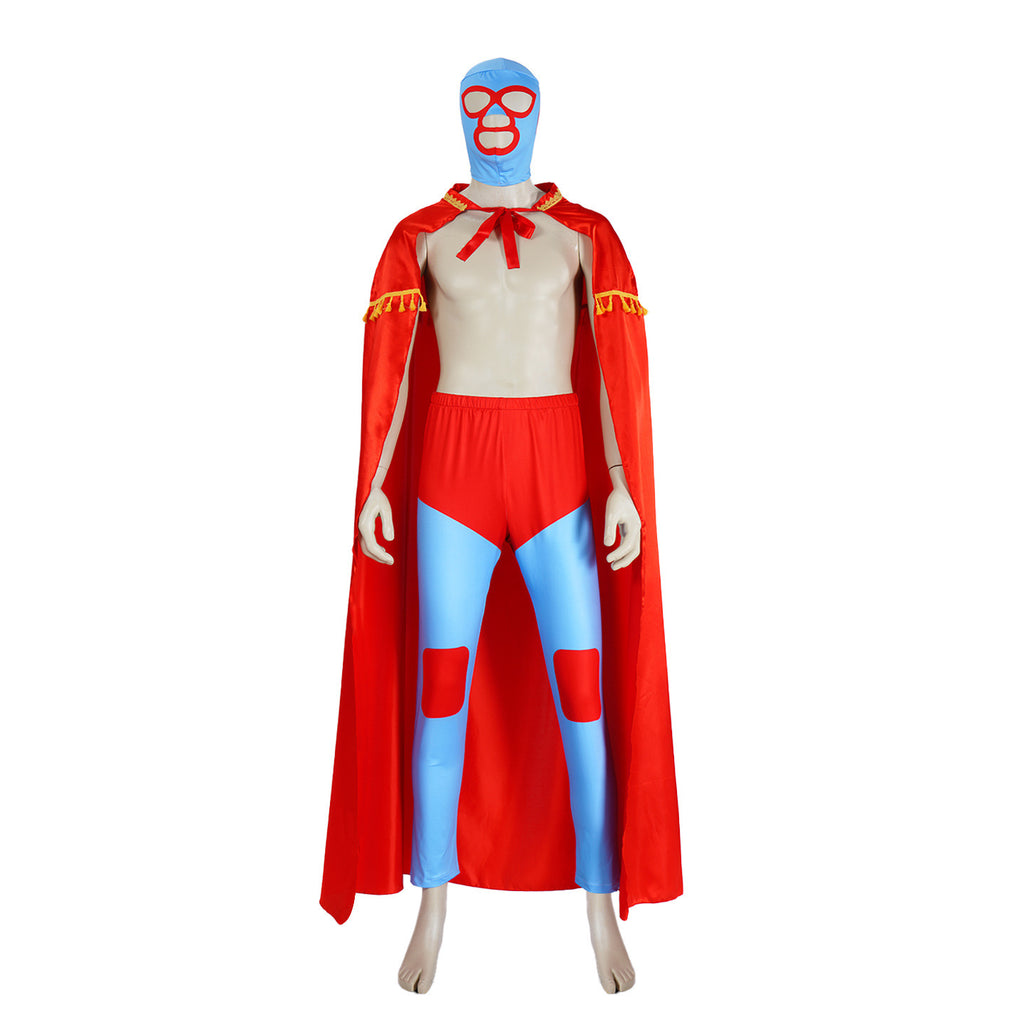 Nacho Libre cos costume wrestler Mexican wrestler cloak film role performance costume cos costume cross-border factory