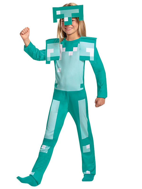 My World movie MC Halloween costume children's costume cos performance wear