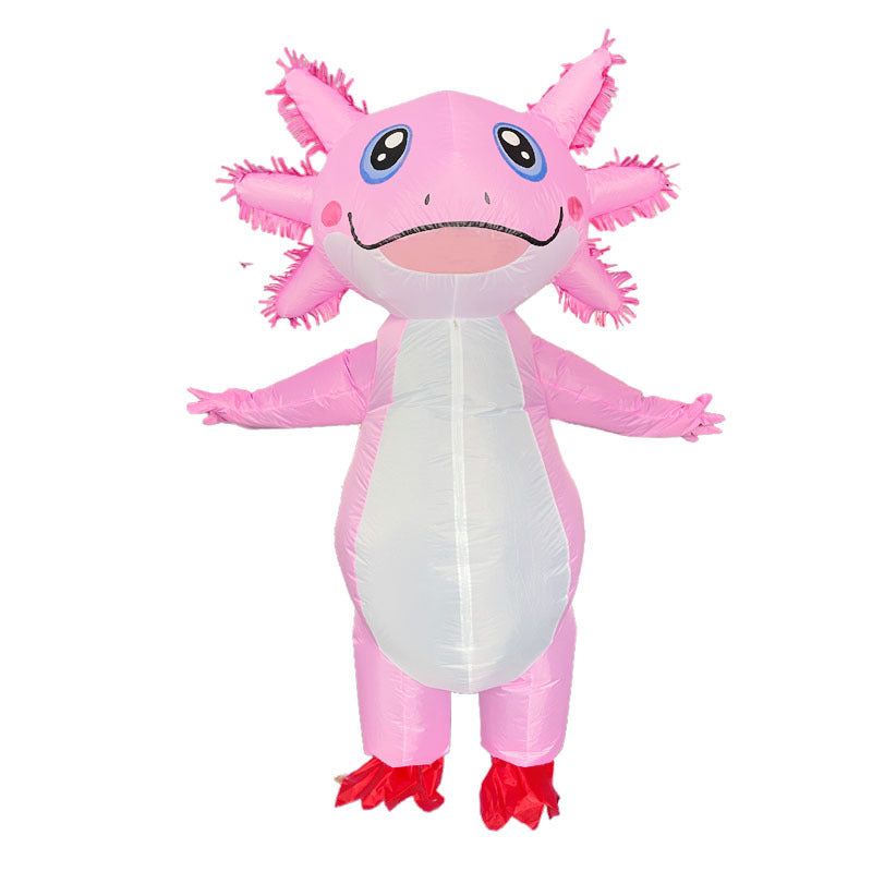 Amazon funny children dinosaur celebration doll makeup props Halloween Tyrannosaurus inflatable costume costume