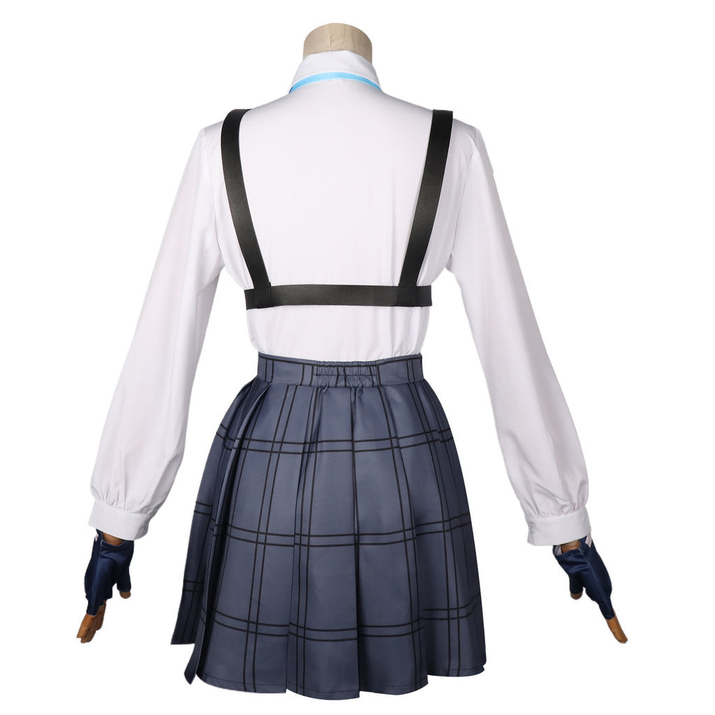 Blue file cos costume bird Travel star field cosplay anime costume role play secondary element costume female