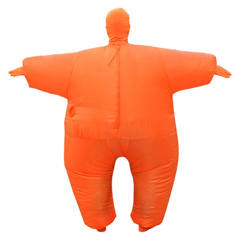 Christmas inflatable clothing adult invisible costume inflatable clothing Halloween White Silicon inflatable cospiay costume