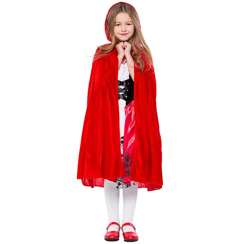 halloween costume child girl Little Red Riding Hood costume halloween Masquerade ghost festival Amazon costume