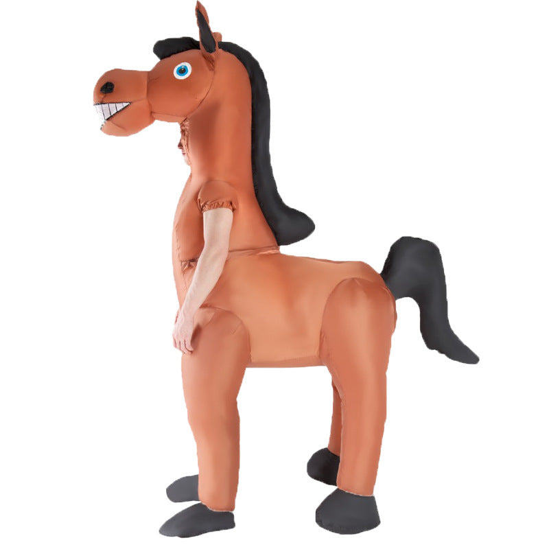 Halloween walking unicorn inflatable costume animal creative costume stage performance Party inflatable doll costume