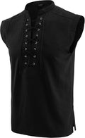 2025 Amazon wish New Men's medieval costume retro men short vest Halloween costume