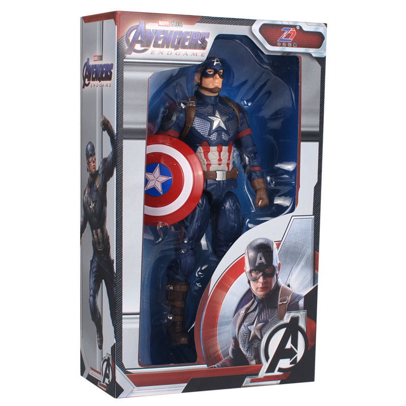 Marvel Avengers 7-inch movable children's toy PVC Marvel model gift Marvel superhero