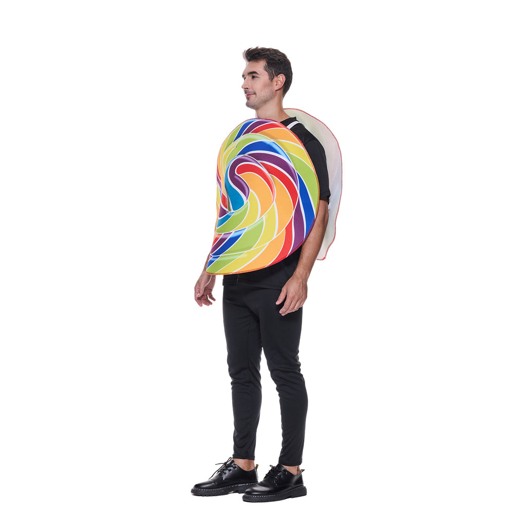 EYEBERRY family party costume candy adults' costume funny lollipop Halloween cosplay cos costume
