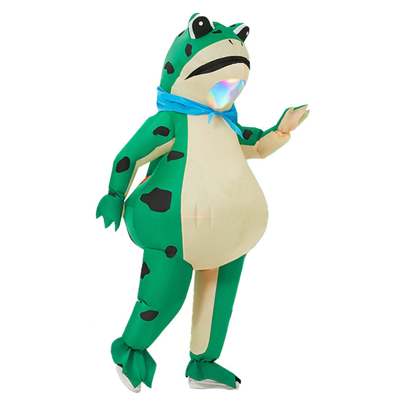 Tiktok Halloween annual party party costume funny performance dinosaur inflatable clothing Astronaut Frog doll clothing