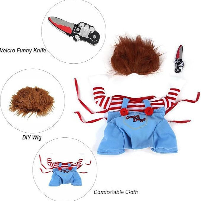 Pet Halloween costume dog fun costume Halloween cosplay costume cute clothes party dress up