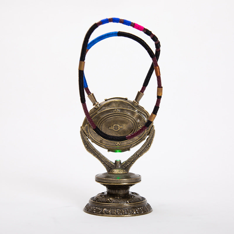 Movie reunion Doctor Strange necklace ago motorcycle eye unlimited rough stone Time gem hand-made model peripheral