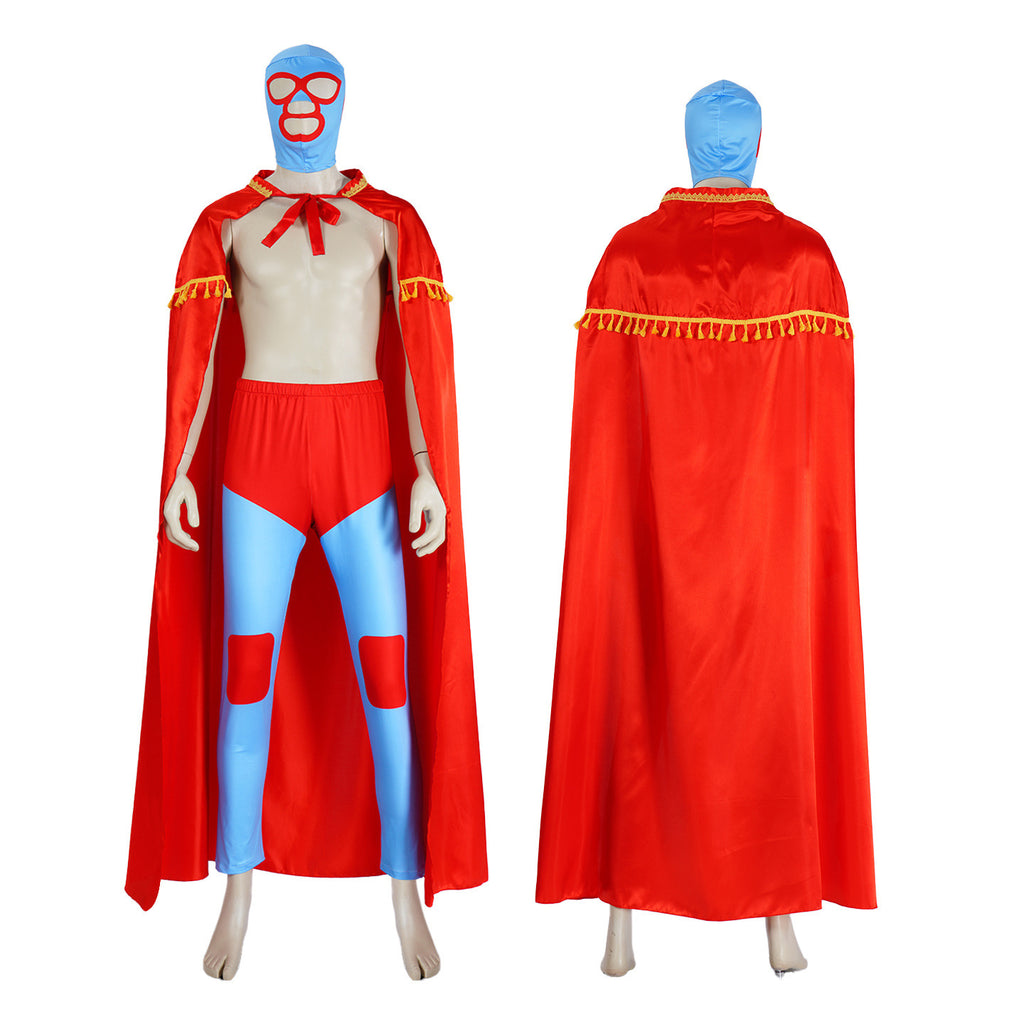 Nacho Libre cos costume wrestler Mexican wrestler cloak film role performance costume cos costume cross-border factory