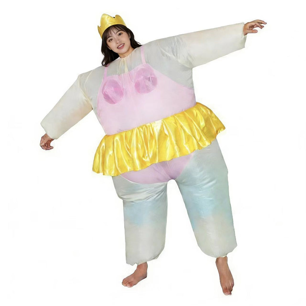 Annual meeting performance show doll ballet inflatable clothing fat inflatable sumo funny party activity ballet inflatable clothing