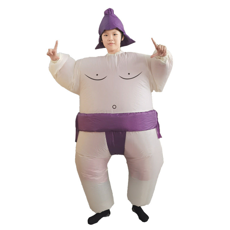Annual meeting performance show doll ballet inflatable clothing fat inflatable sumo funny party activity ballet inflatable clothing