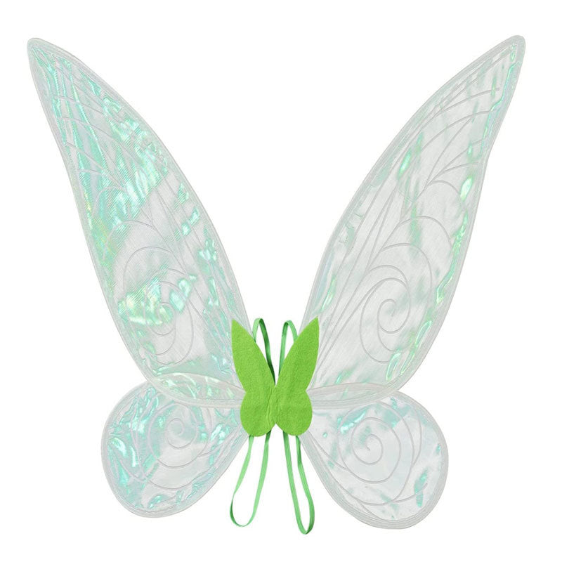Adult fairy wings, shiny transparent princess wings Cosplay fairy wings costume Halloween costume