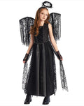 New Halloween Girls Vampire Black Angel Costume