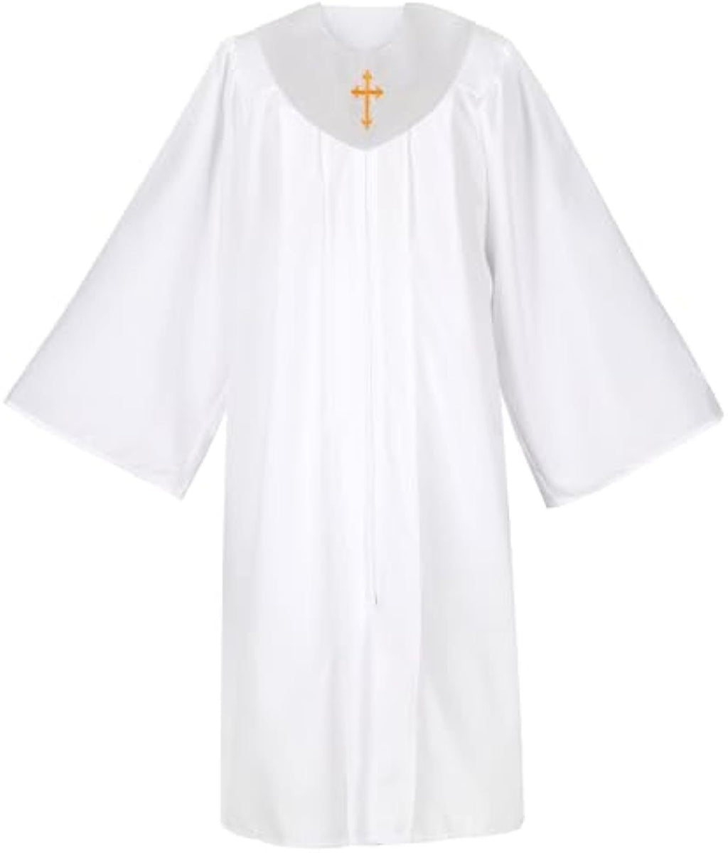 Amazon clergy costume priest cos costume baptism robe men and women priest costume choir costumes