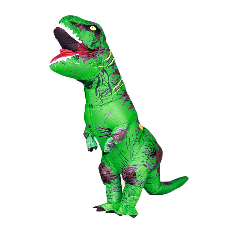 Amazon funny children dinosaur celebration doll makeup props Halloween Tyrannosaurus inflatable costume costume