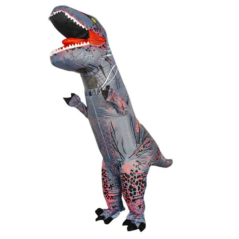 Amazon funny children dinosaur celebration doll makeup props Halloween Tyrannosaurus inflatable costume costume