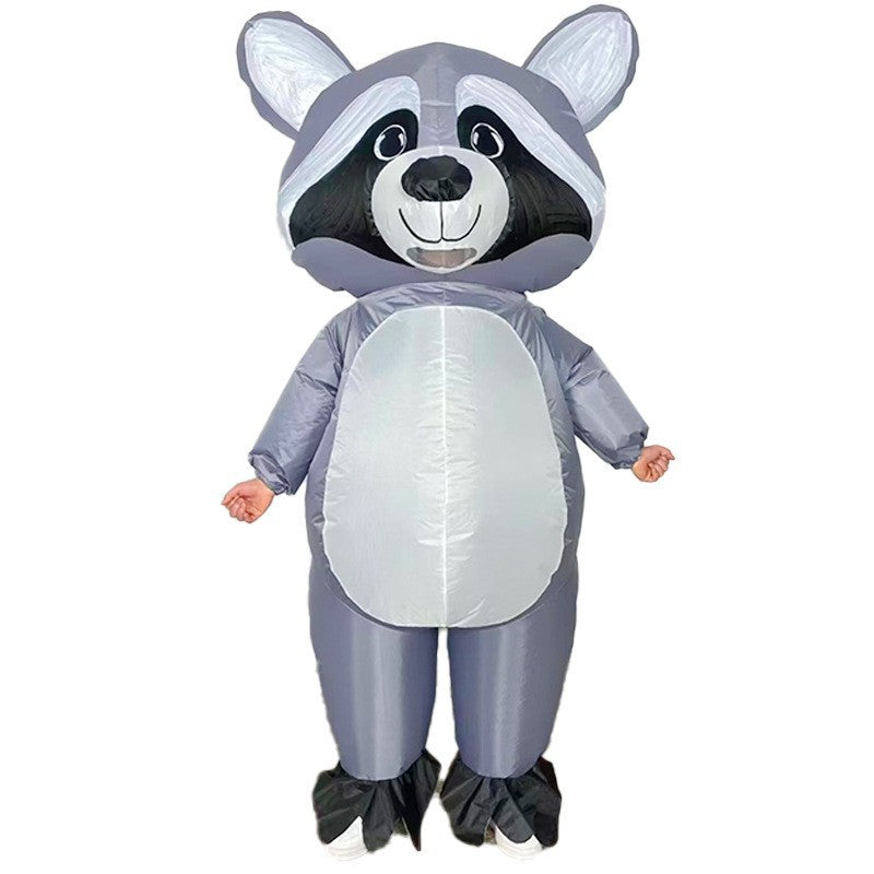 Amazon funny children dinosaur celebration doll makeup props Halloween Tyrannosaurus inflatable costume costume