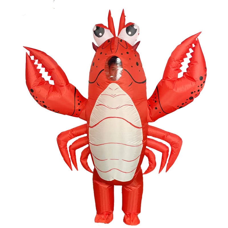 Amazon funny children dinosaur celebration doll makeup props Halloween Tyrannosaurus inflatable costume costume