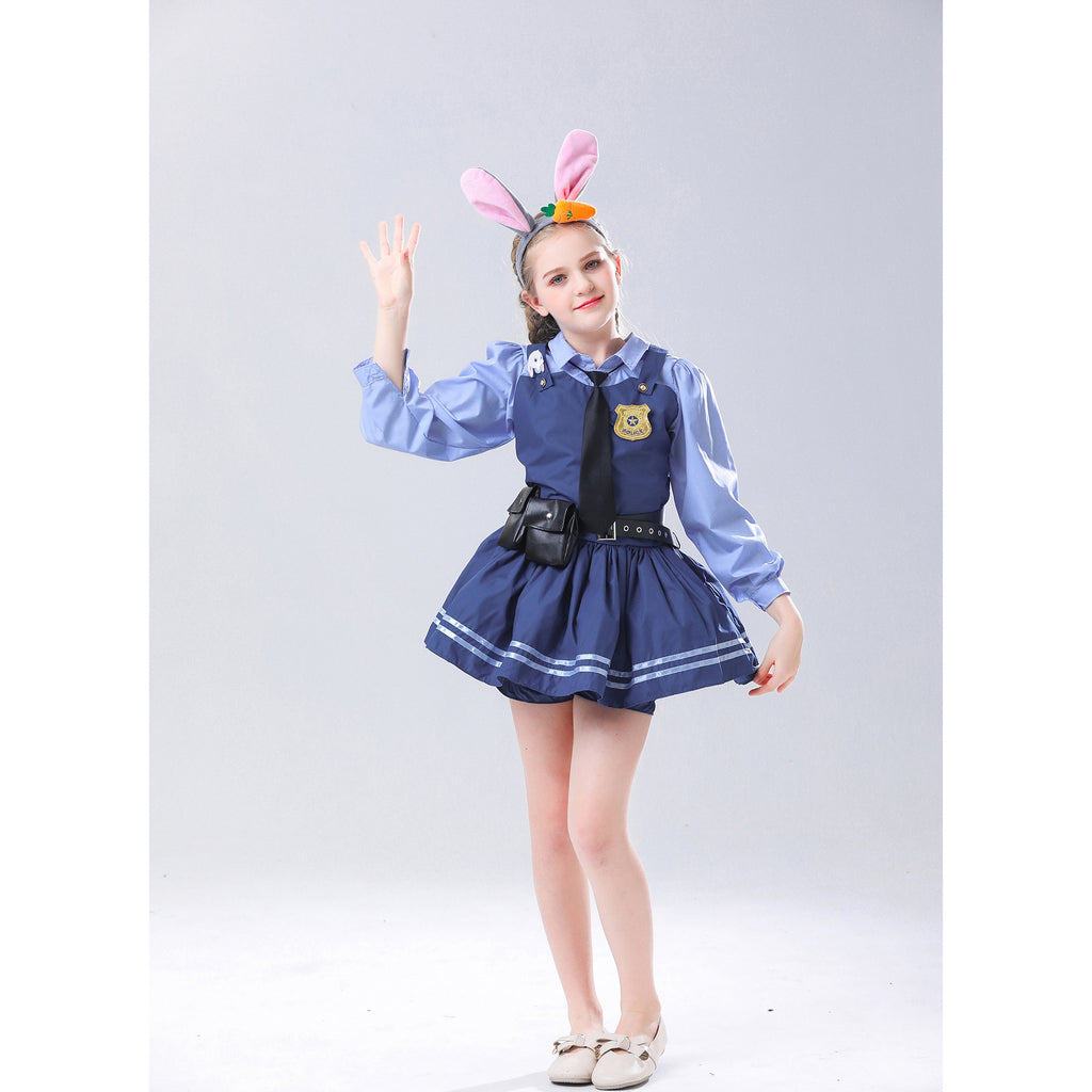 Zootopia Judy Hopps Bunny Costume for Girls