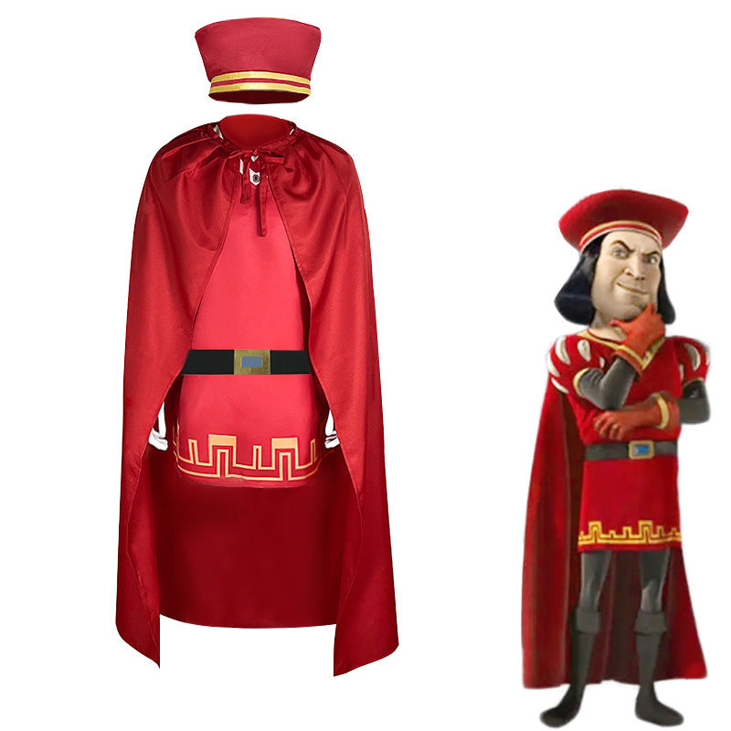 Monster Shrek 4D MAXIM'S Lord farquaid cos costume Halloween cosplay costume