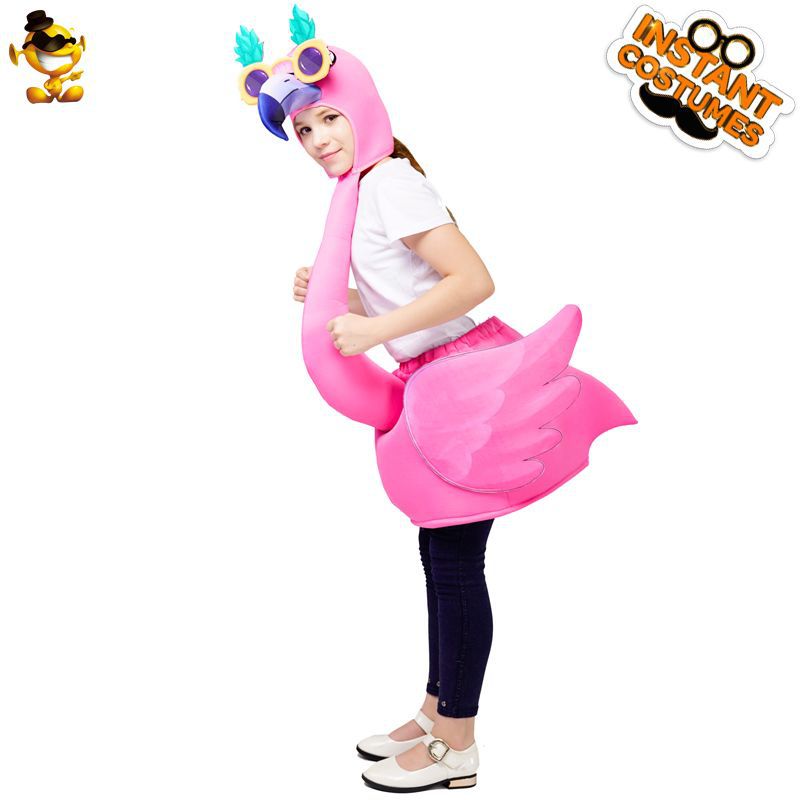 Halloween Children's flamingo costume carnival party cosplay costume masquerade stage performance costume