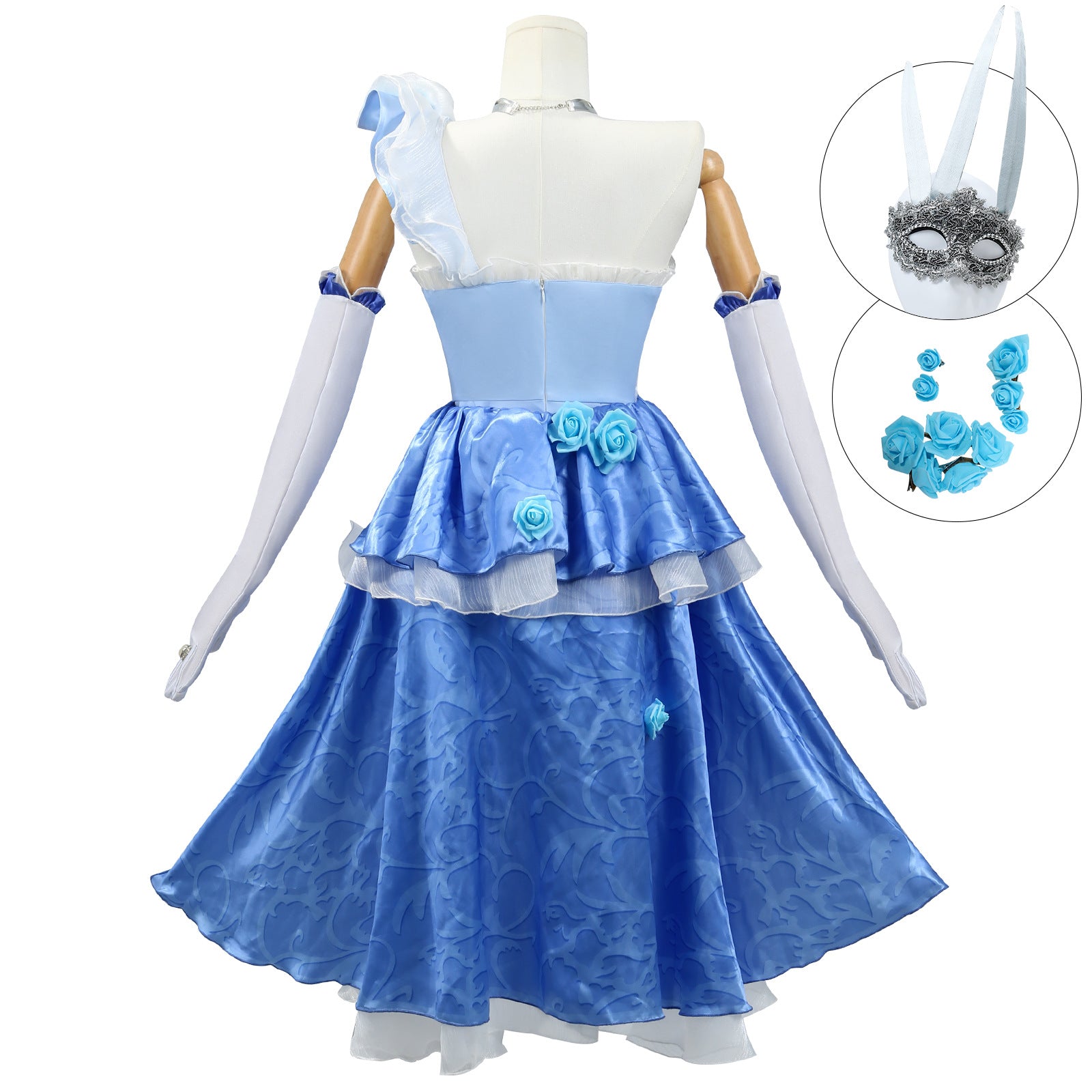 Identity v cos costume bartender's rose cosplay costume two-dimensional animation