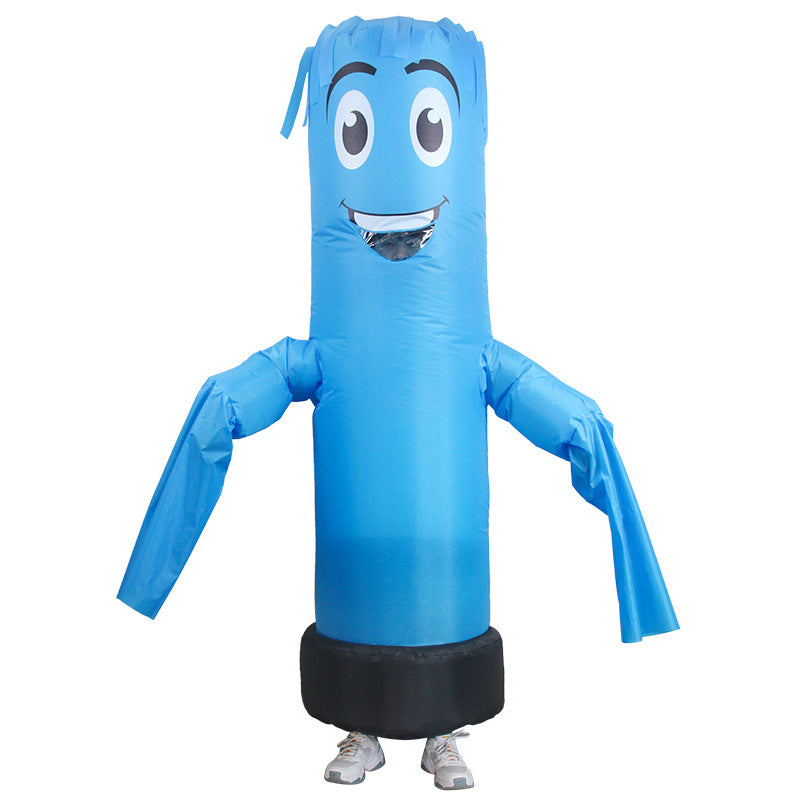 Cross-border Valentine's Day love confession props Smiley Dancer inflatable clothing atmosphere funny stage performance props costume