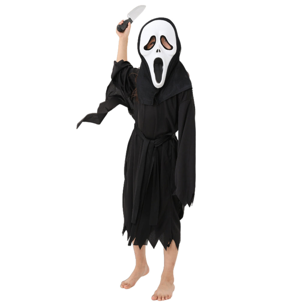 Halloween costume dress up scream costume ball party performance horror scary role play clothes