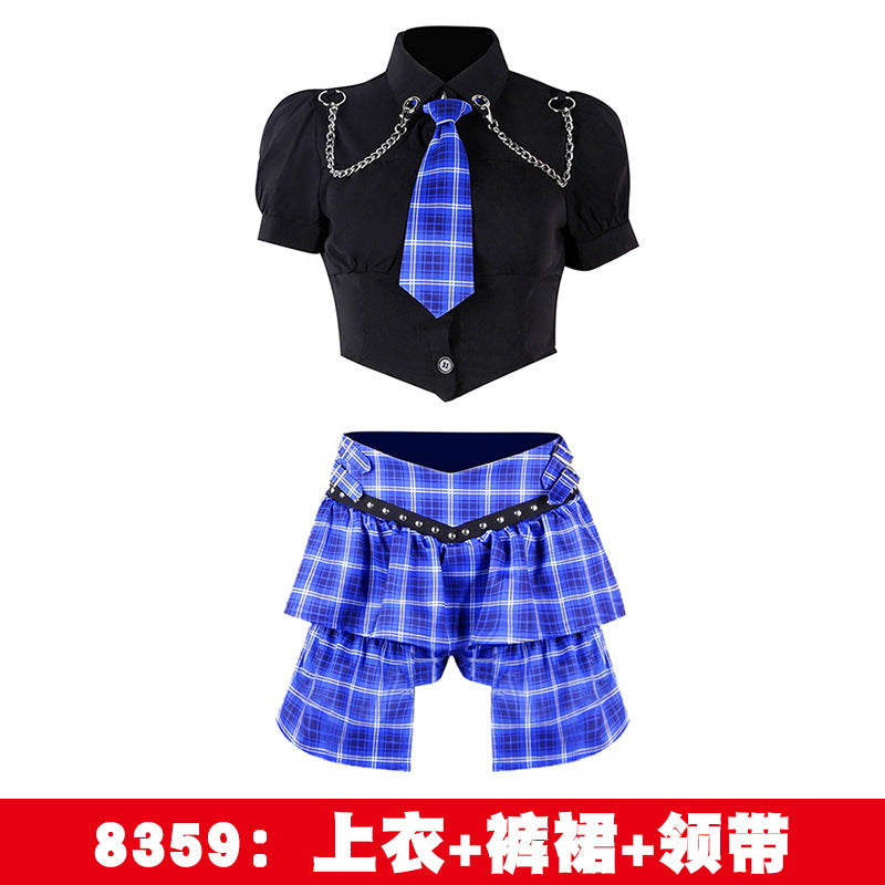 Jazz Dance costume original hip hop performance wear Korean dance women's team costume suit annual meeting business performance dancing costume