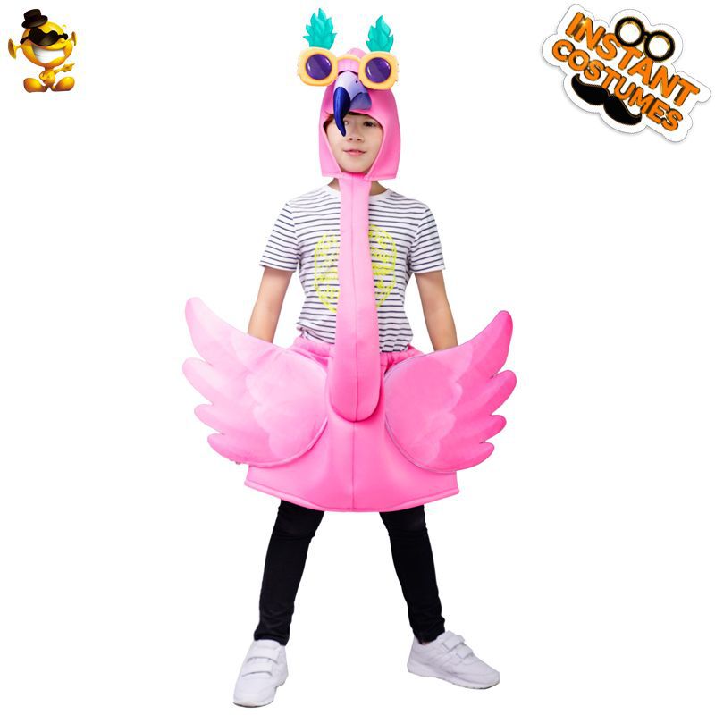 Halloween Children's flamingo costume carnival party cosplay costume masquerade stage performance costume
