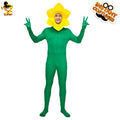 Big male sunflower suit Carnival spoof costume stage performance costume and accessories cosplay costume role play