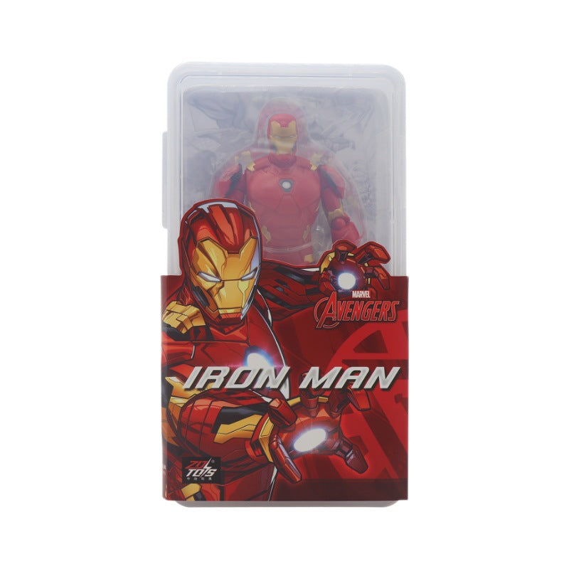 Marvel Avengers 7-inch Movable Iron Man Spider-Man Action Figure