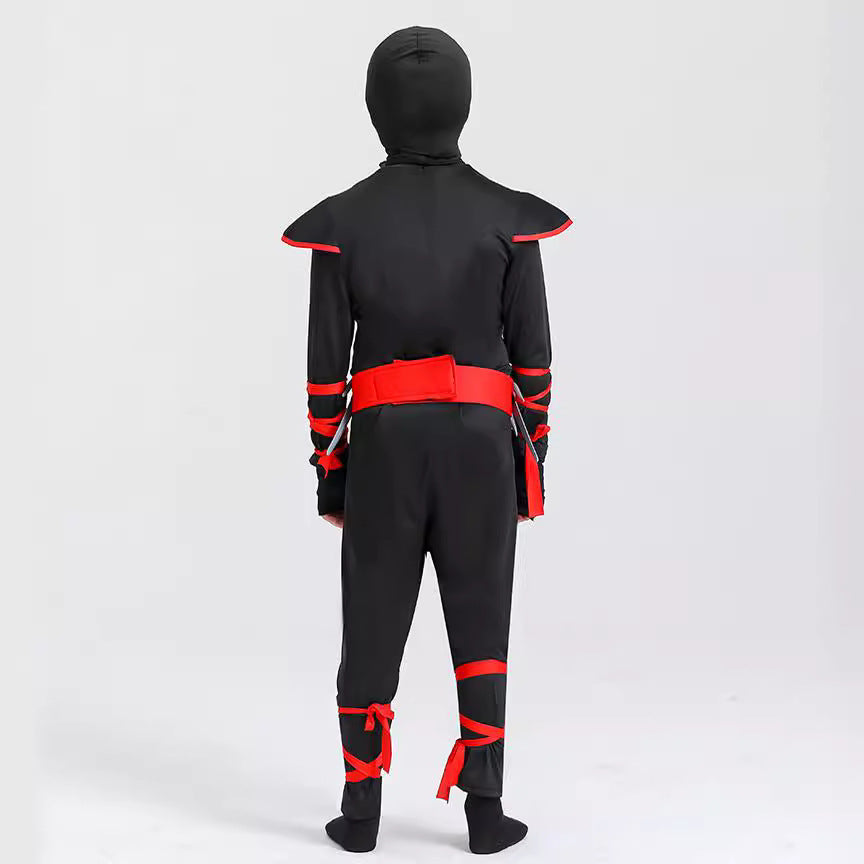 cosplay Halloween costume children's Ninja muscle costume samurai performance costume anime same game theme