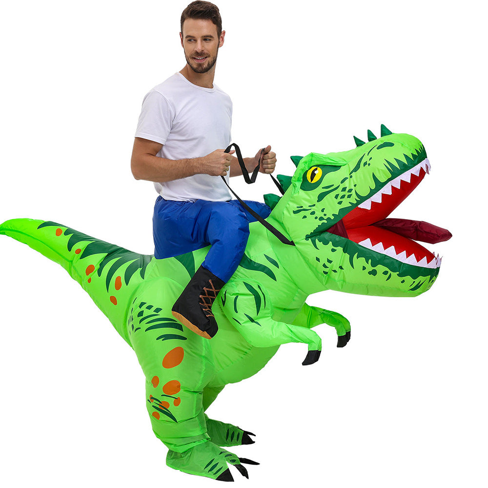 Halloween dinosaur inflatable clothing cross-border Flamingo rabbit funny inflatable doll costume animal performance wear props