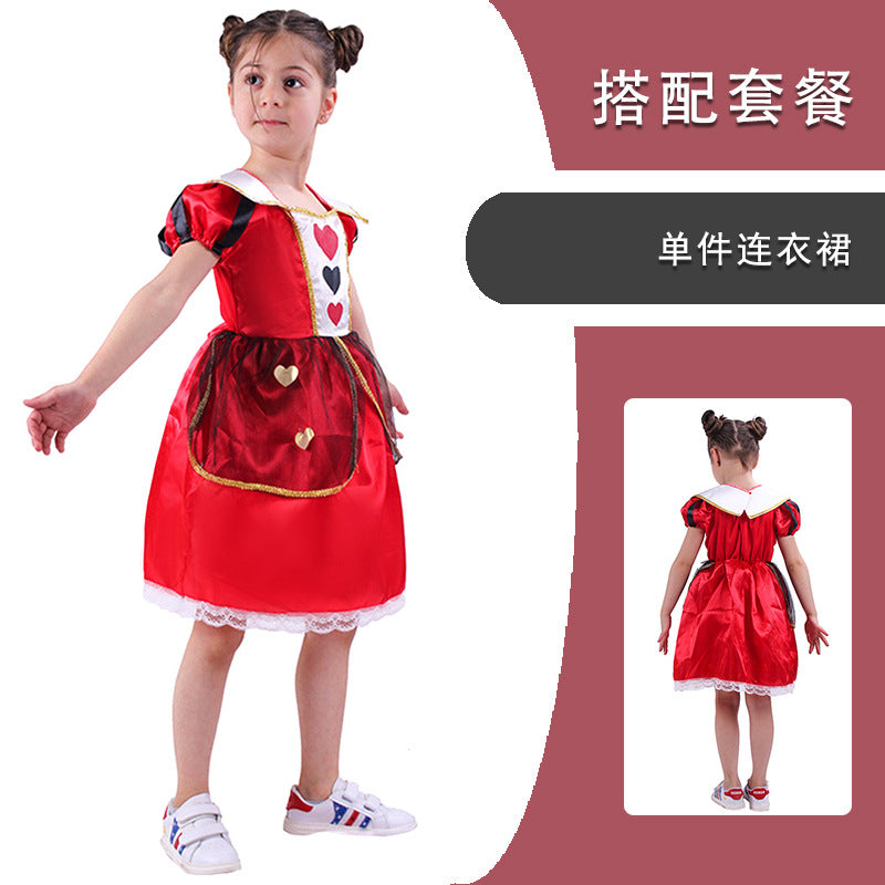 Halloween children's costume Alice in Wonderland cosplay cos costume Cheshire cat costumes