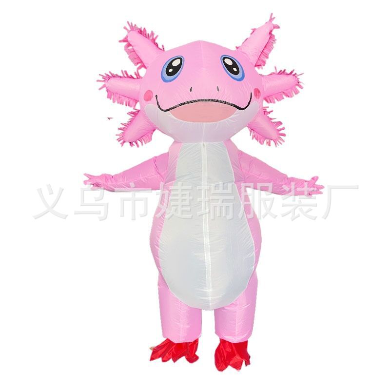 Cross-border Amazon Halloween Holy banana eggplant party props cartoon riding Bell deer inflatable costume toy