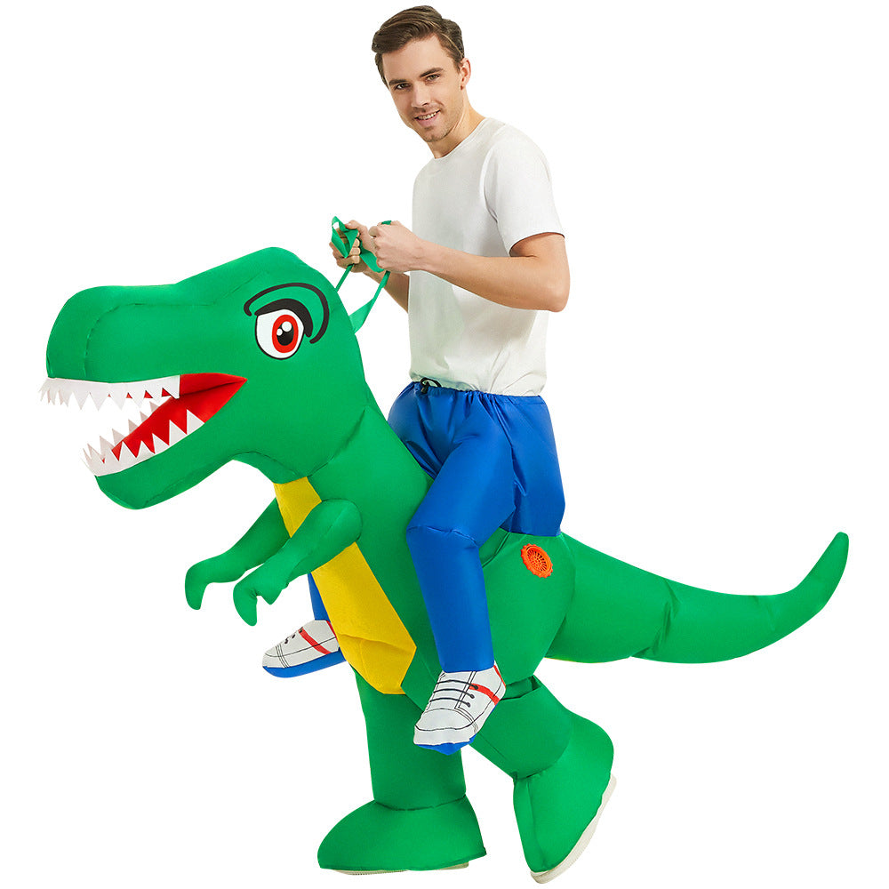 Halloween dinosaur inflatable clothing cross-border Flamingo rabbit funny inflatable doll costume animal performance wear props