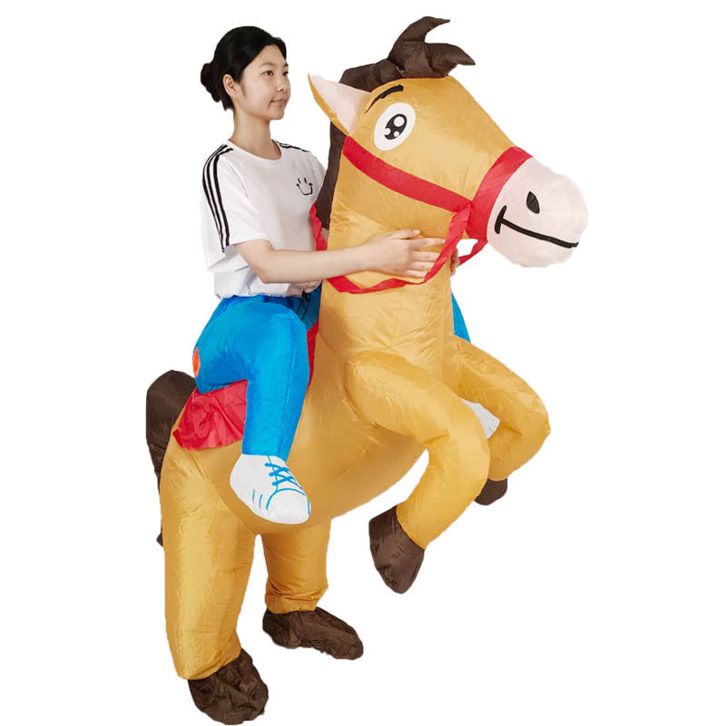 Cross-border Christmas Halloween Resurrection Thanksgiving carnival clown dinosaur pig octopus snail koala inflatable costume