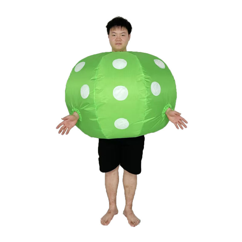 Clown werewolf killing elephant Bobo cow King Kong crocodile back Horn Dragon small yellow duck rugby football inflatable costume