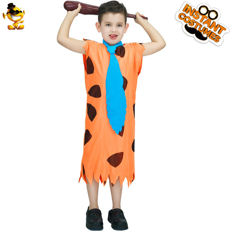 Primitive man cos costume primitive man cosplay party costume Savage costumes adult kid