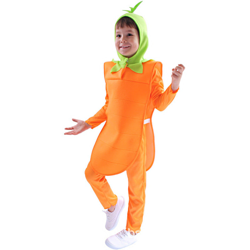 Children's Day performance costume vegetables and fruits children's cos costume role playing kindergarten costumes